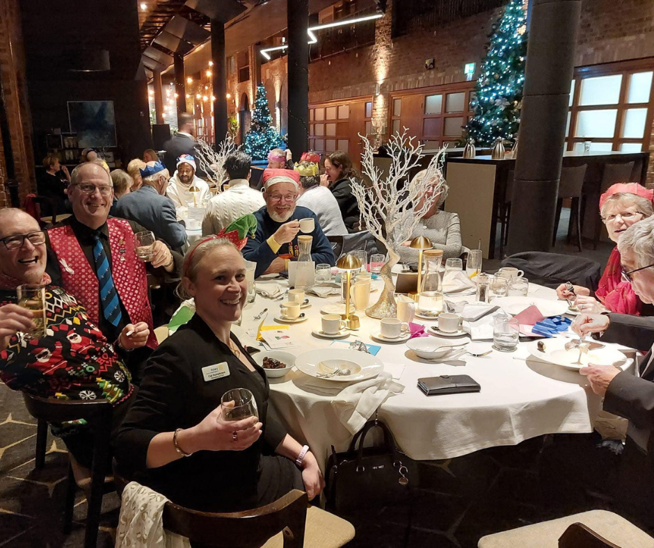 A lovely evening at our Rotary Club’s festive quiz and carvery! 